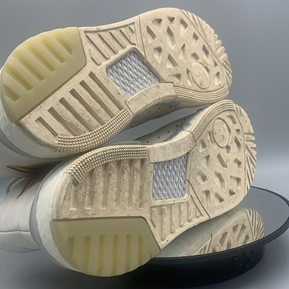 Adidas Rivalry RM White Mustard Sneakers Size 6 - Picture 7 of 9